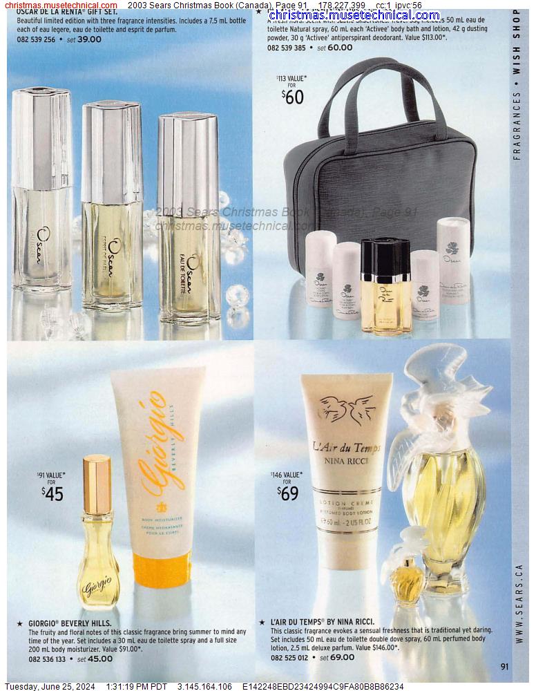 2003 Sears Christmas Book (Canada), Page 91
