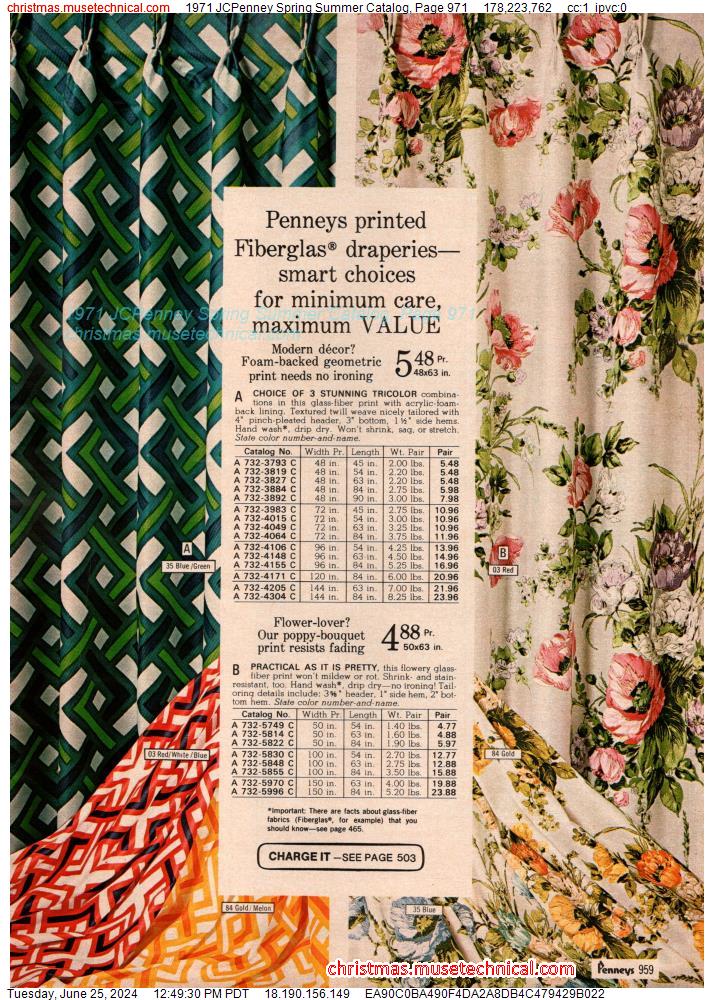 1971 JCPenney Spring Summer Catalog, Page 971