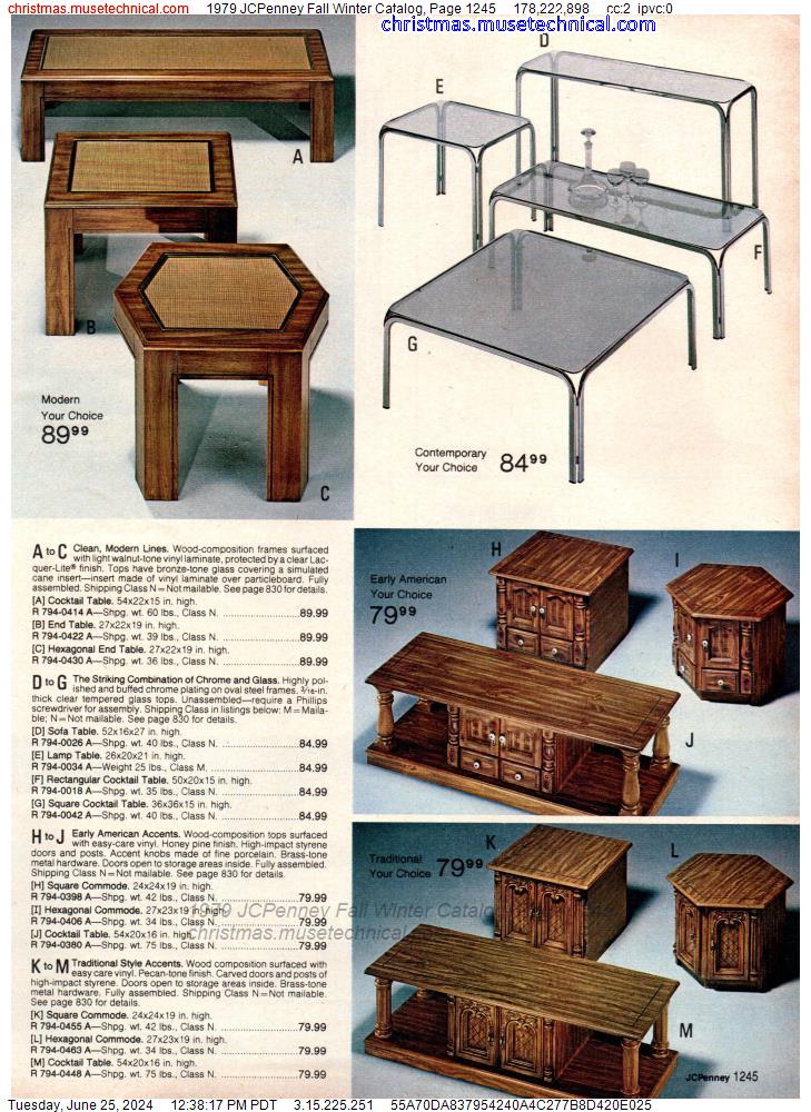 1979 JCPenney Fall Winter Catalog, Page 1245