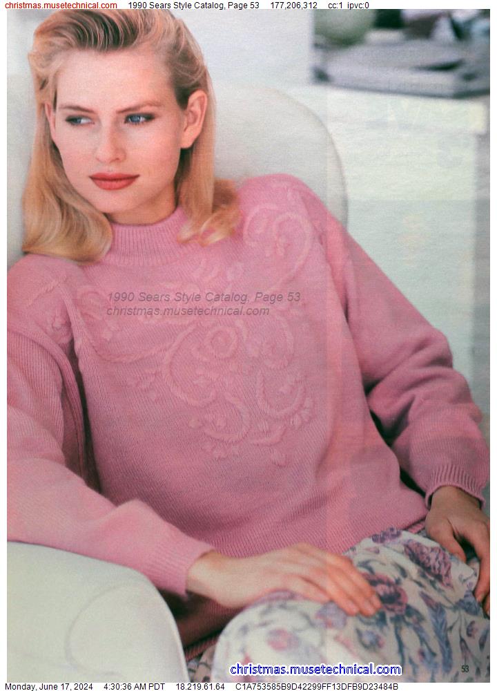 1990 Sears Style Catalog, Page 53