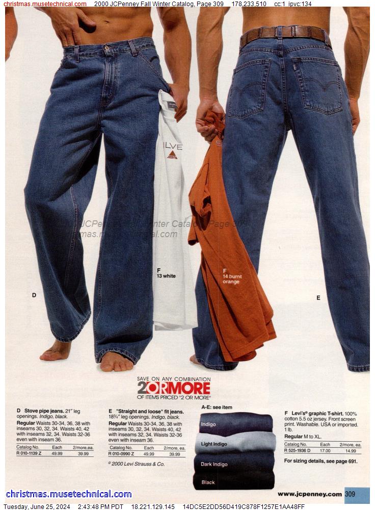 2000 JCPenney Fall Winter Catalog, Page 309