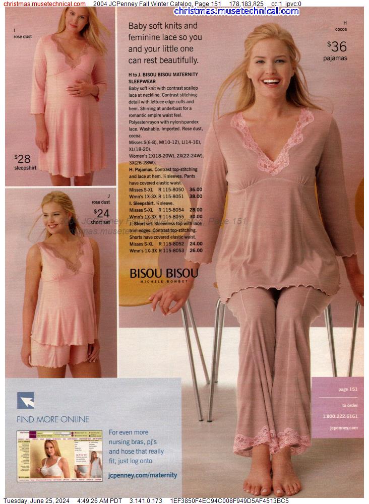 2004 JCPenney Fall Winter Catalog, Page 151
