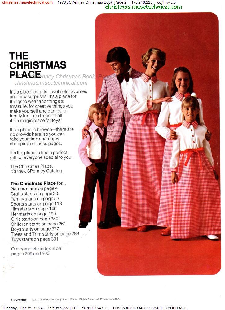 1973 JCPenney Christmas Book, Page 2