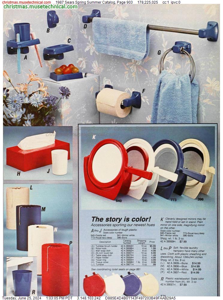 1987 Sears Spring Summer Catalog, Page 903