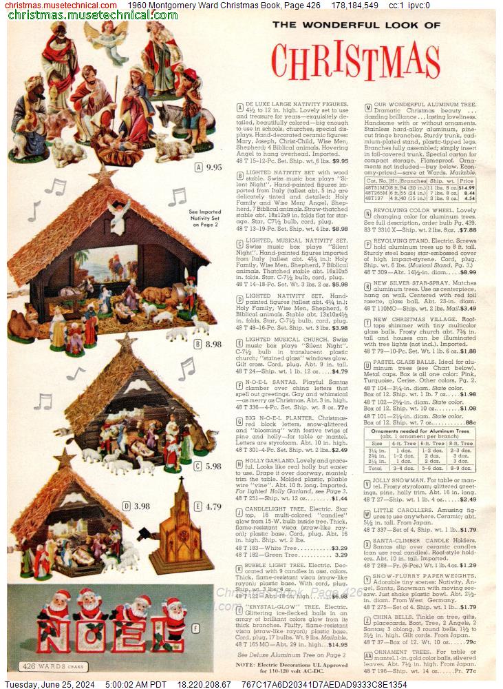 1960 Montgomery Ward Christmas Book, Page 426