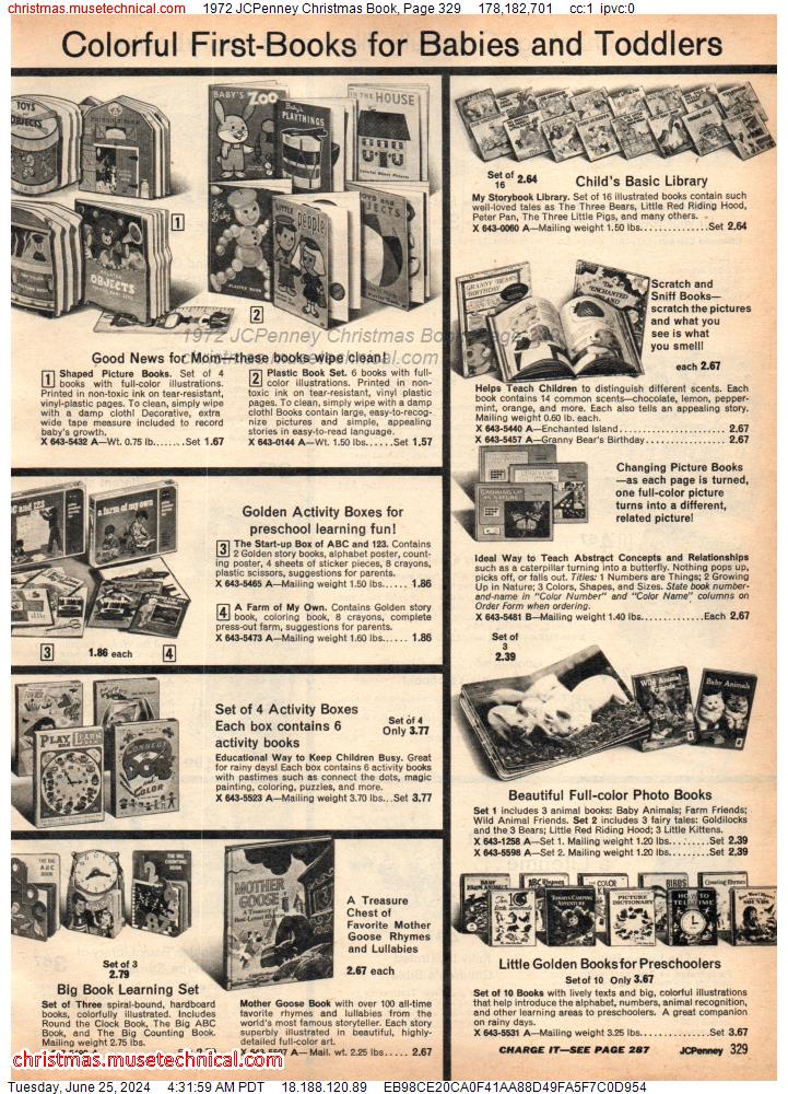 1972 JCPenney Christmas Book, Page 329