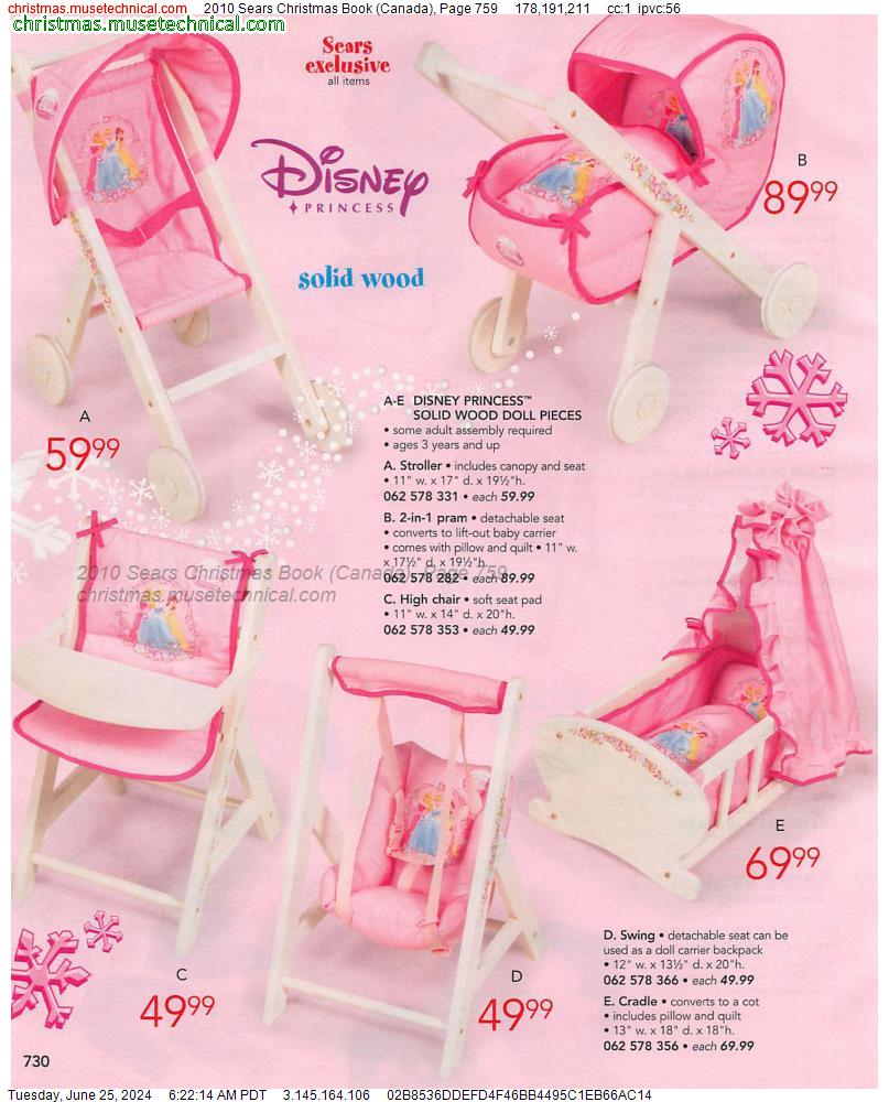 2010 Sears Christmas Book (Canada), Page 759