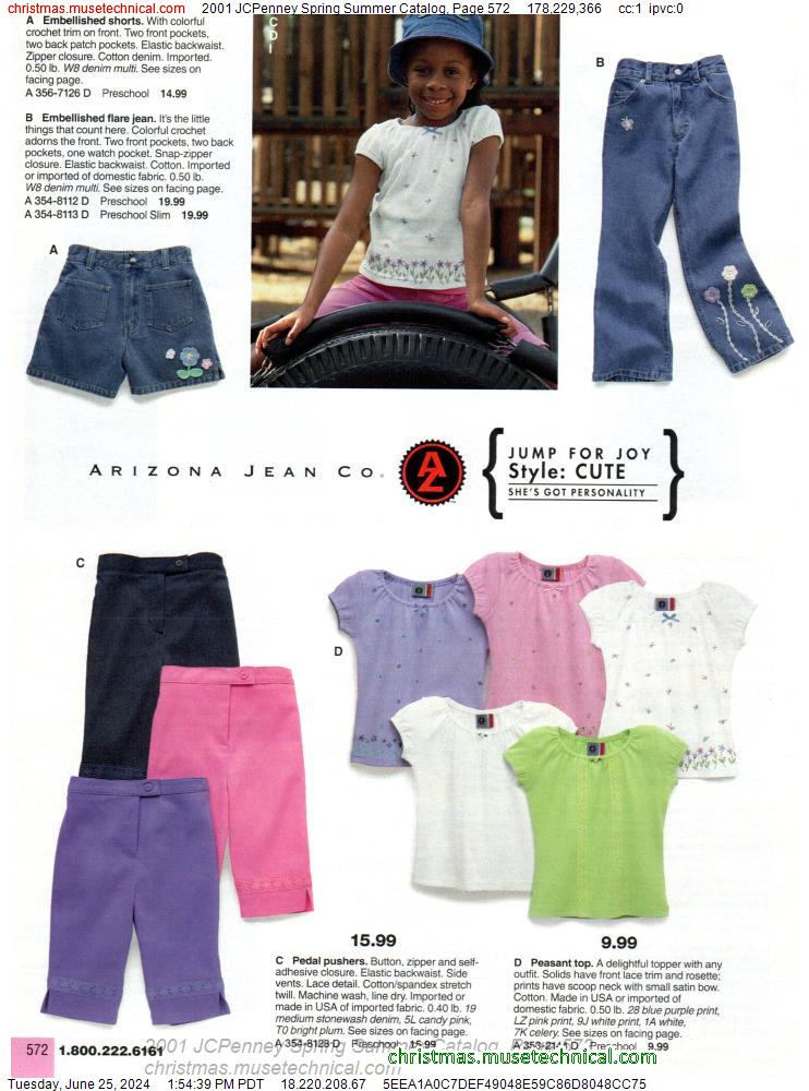 2001 JCPenney Spring Summer Catalog, Page 572