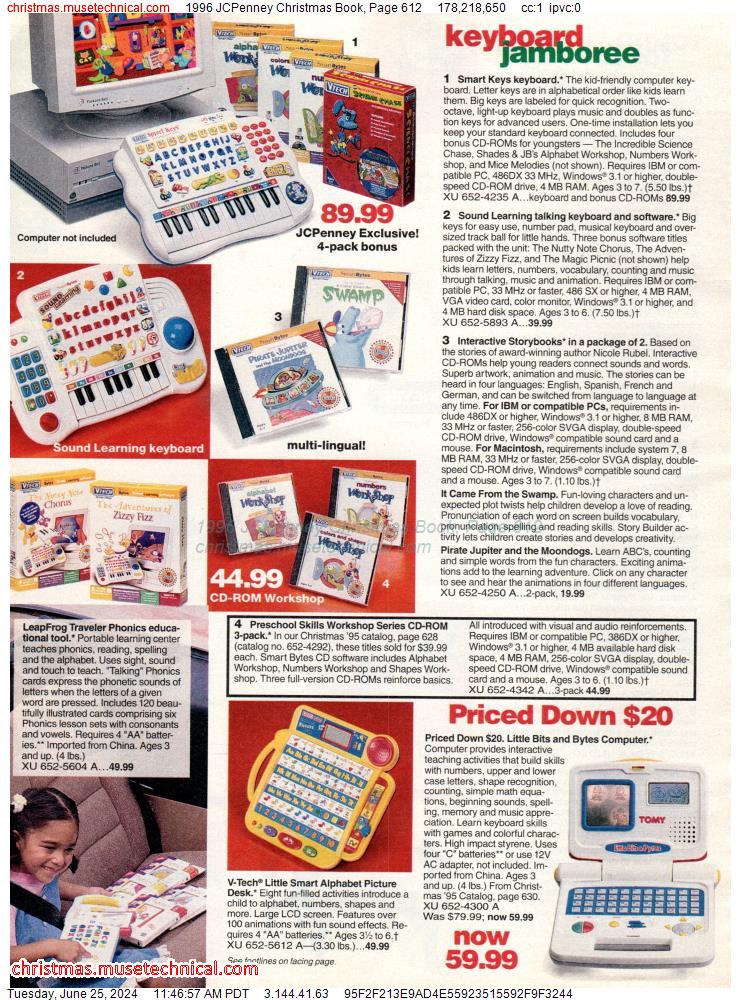 1996 JCPenney Christmas Book, Page 612