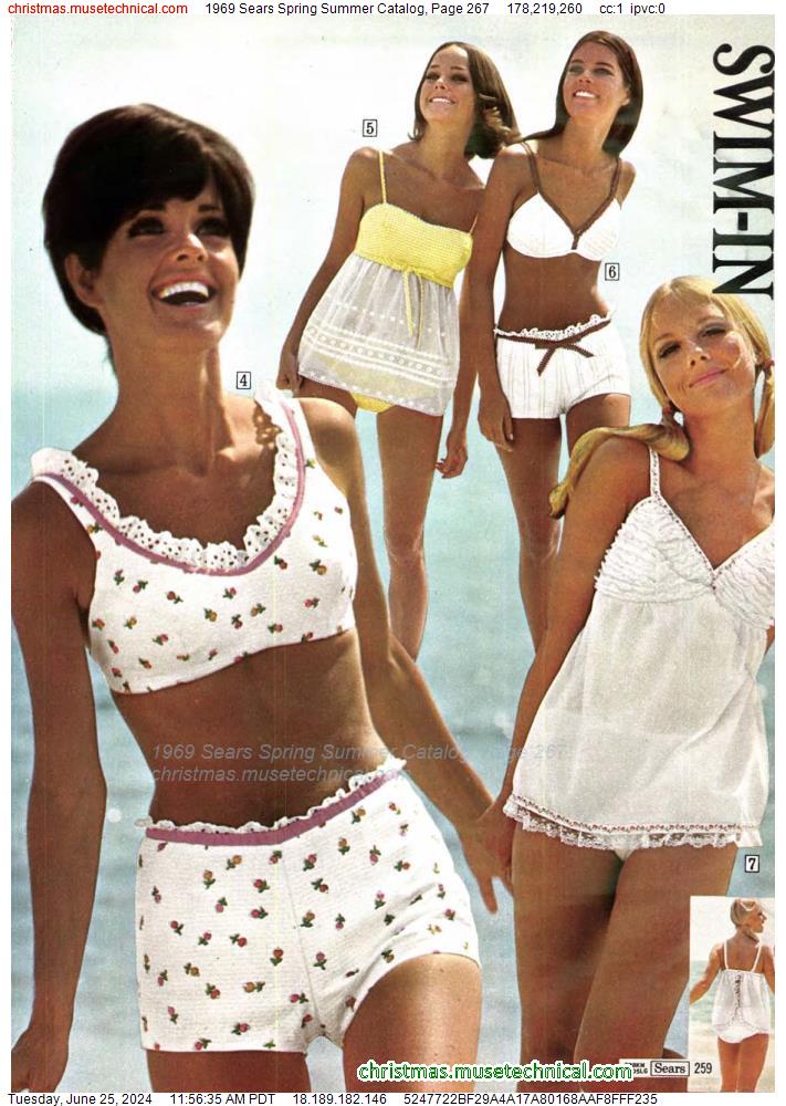 1969 Sears Spring Summer Catalog, Page 267