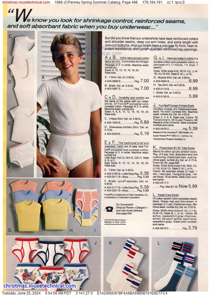 1986 JCPenney Spring Summer Catalog, Page 496