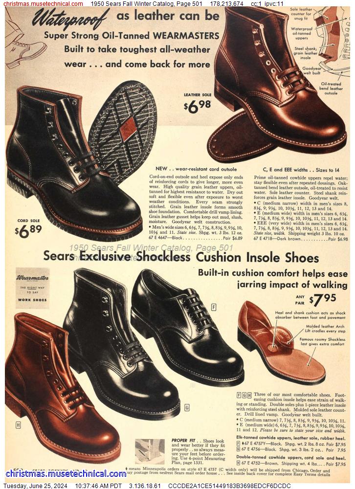 1950 Sears Fall Winter Catalog, Page 501