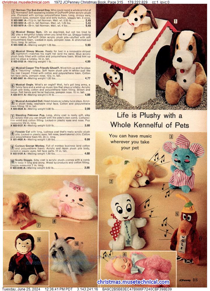 1972 JCPenney Christmas Book, Page 315
