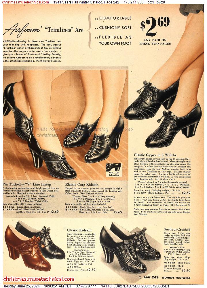 1941 Sears Fall Winter Catalog, Page 242