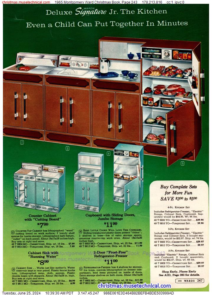1965 Montgomery Ward Christmas Book, Page 243