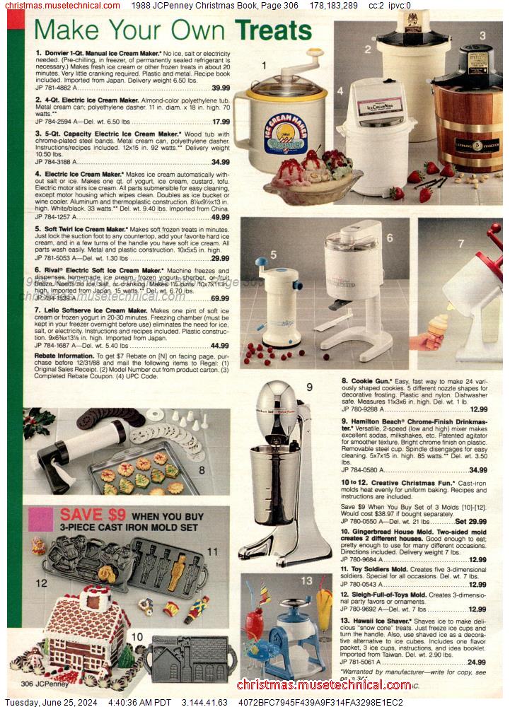 1988 JCPenney Christmas Book, Page 306