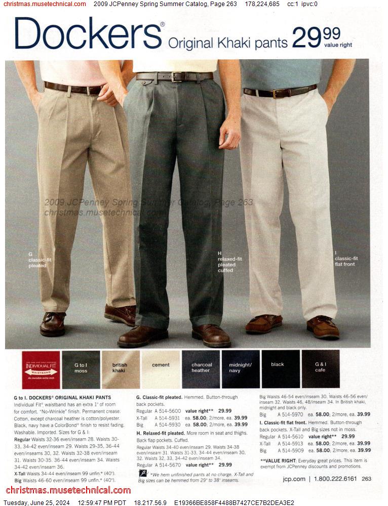 2009 JCPenney Spring Summer Catalog, Page 263