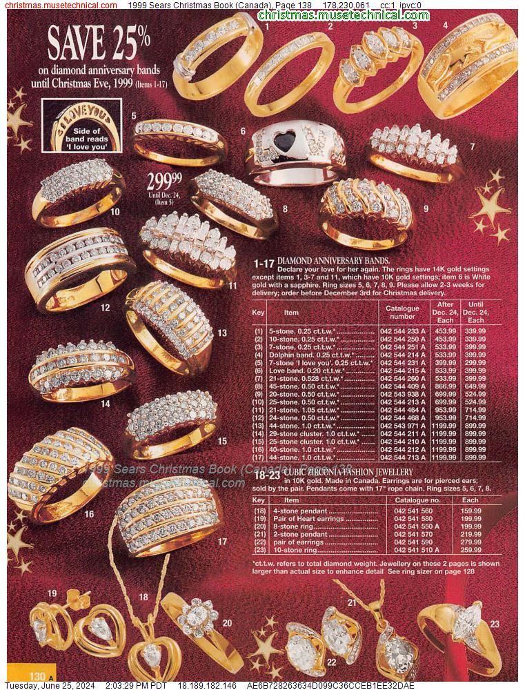1999 Sears Christmas Book (Canada), Page 138