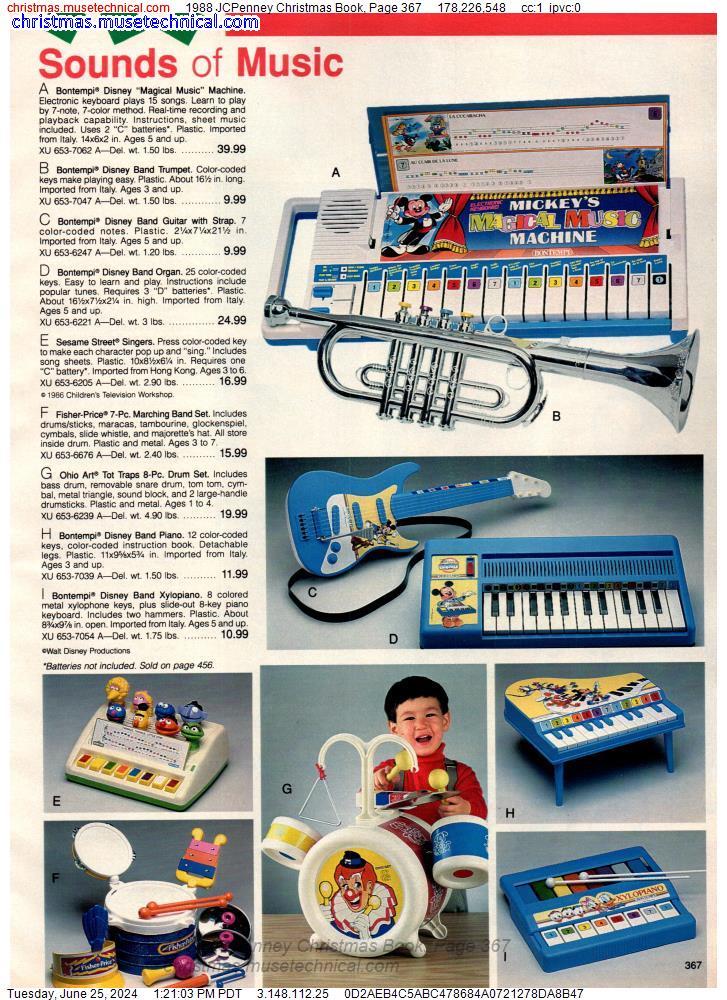 1988 JCPenney Christmas Book, Page 367
