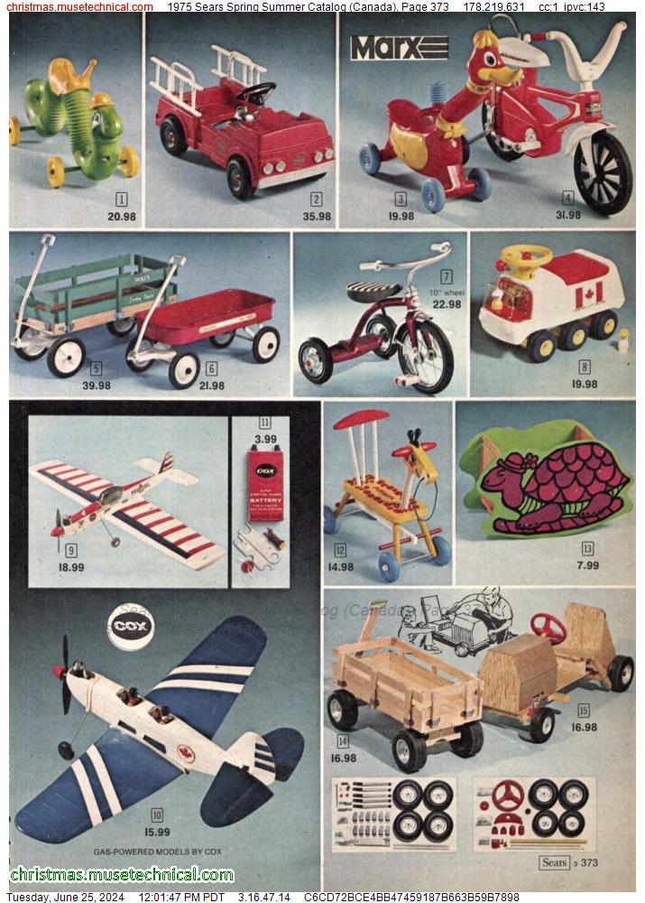 1975 Sears Spring Summer Catalog (Canada), Page 373
