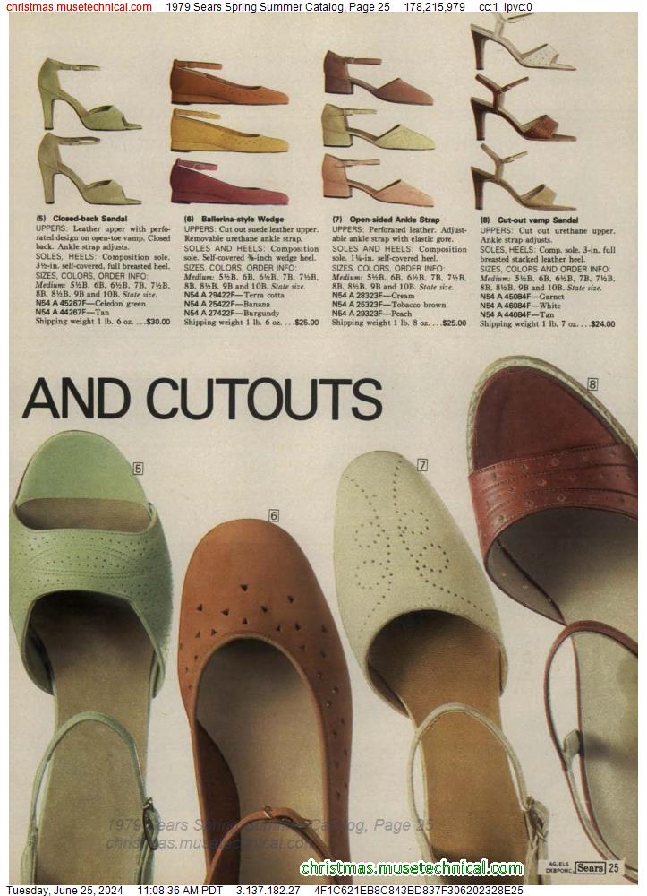 1979 Sears Spring Summer Catalog, Page 25