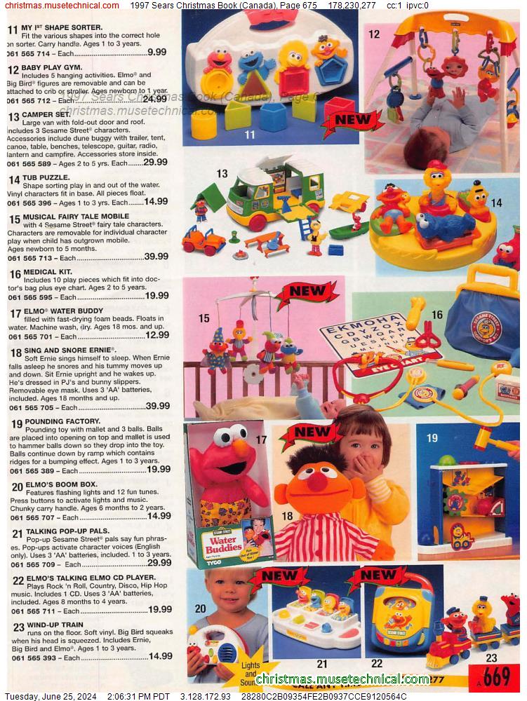 1997 Sears Christmas Book (Canada), Page 675