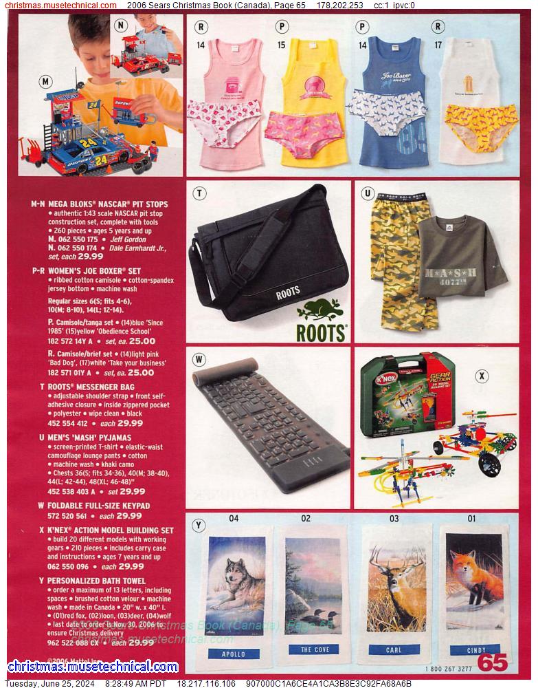 2006 Sears Christmas Book (Canada), Page 65