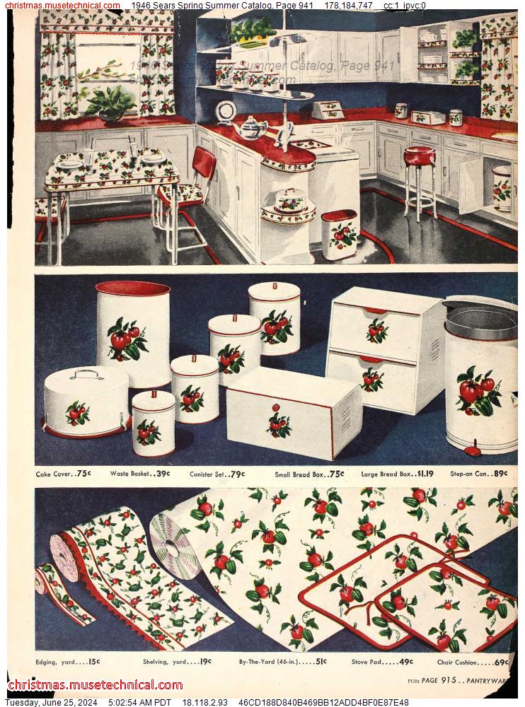 1946 Sears Spring Summer Catalog, Page 941