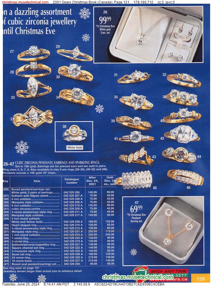 2001 Sears Christmas Book (Canada), Page 131
