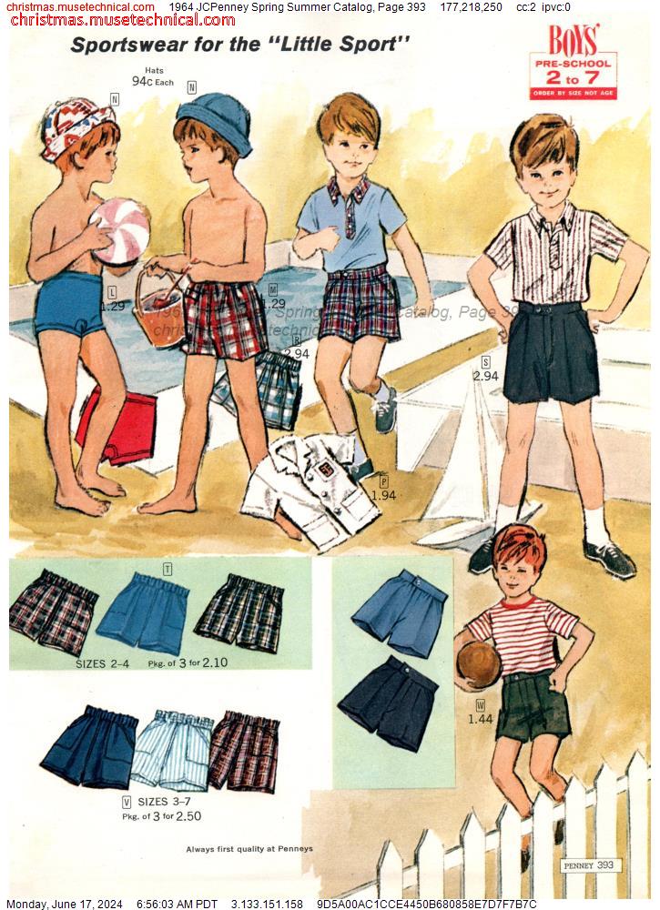 1964 JCPenney Spring Summer Catalog, Page 393