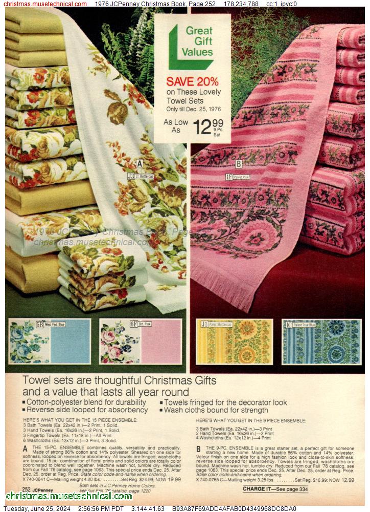 1976 JCPenney Christmas Book, Page 252