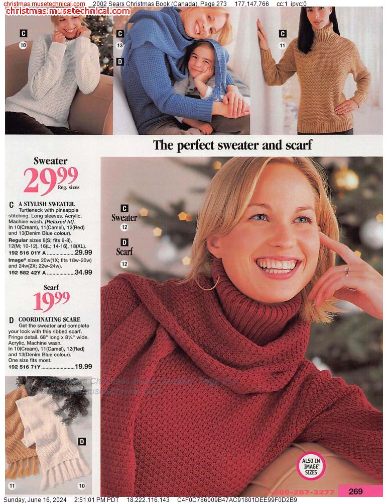 2002 Sears Christmas Book (Canada), Page 273