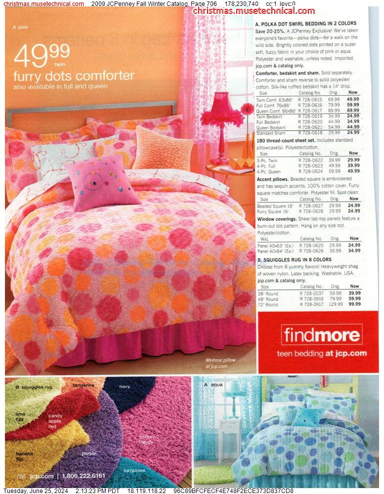 2009 JCPenney Fall Winter Catalog, Page 706