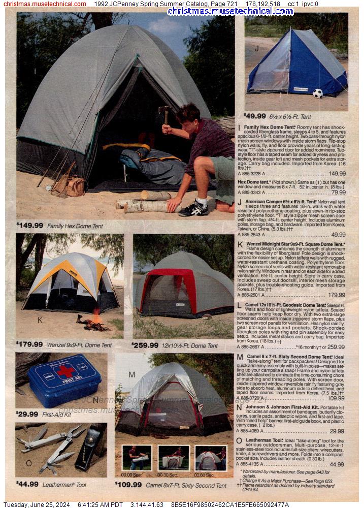 1992 JCPenney Spring Summer Catalog, Page 721