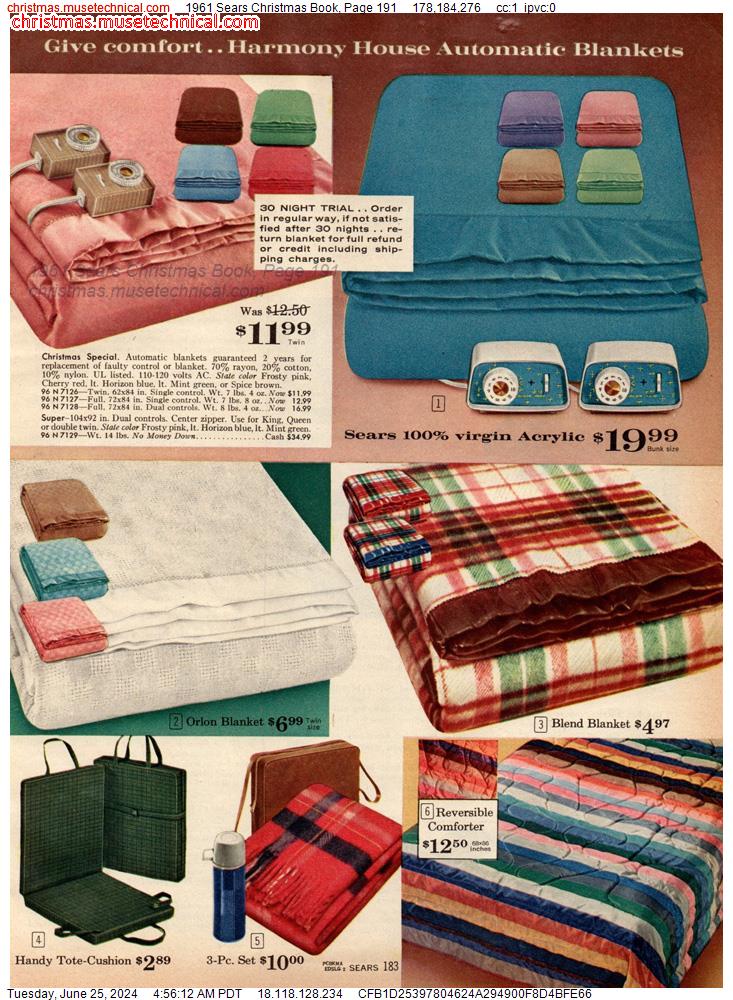 1961 Sears Christmas Book, Page 191