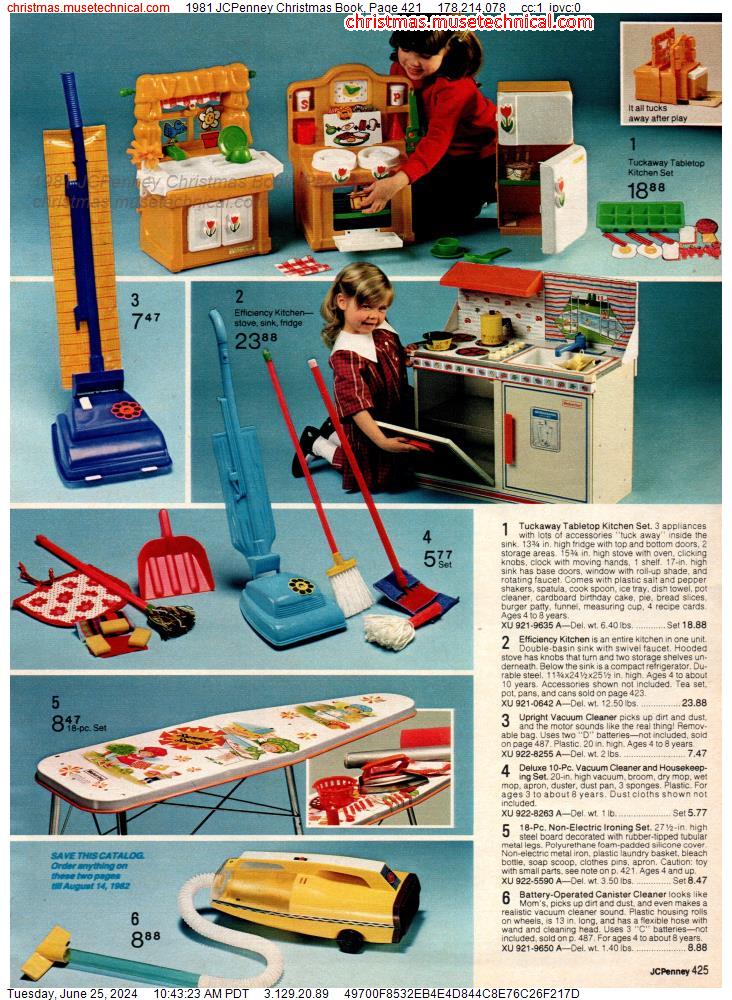 1981 JCPenney Christmas Book, Page 421