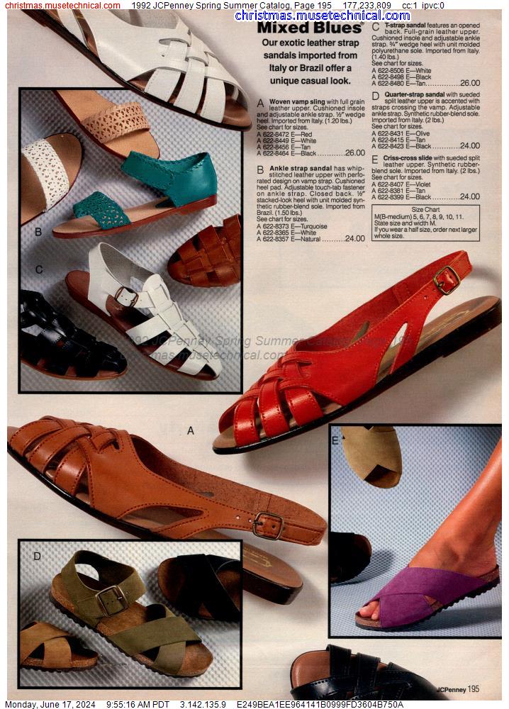1992 JCPenney Spring Summer Catalog, Page 195