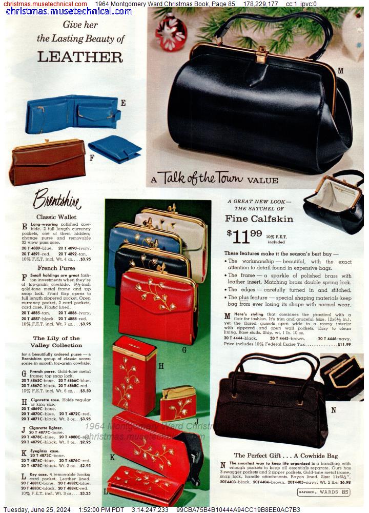 1964 Montgomery Ward Christmas Book, Page 85