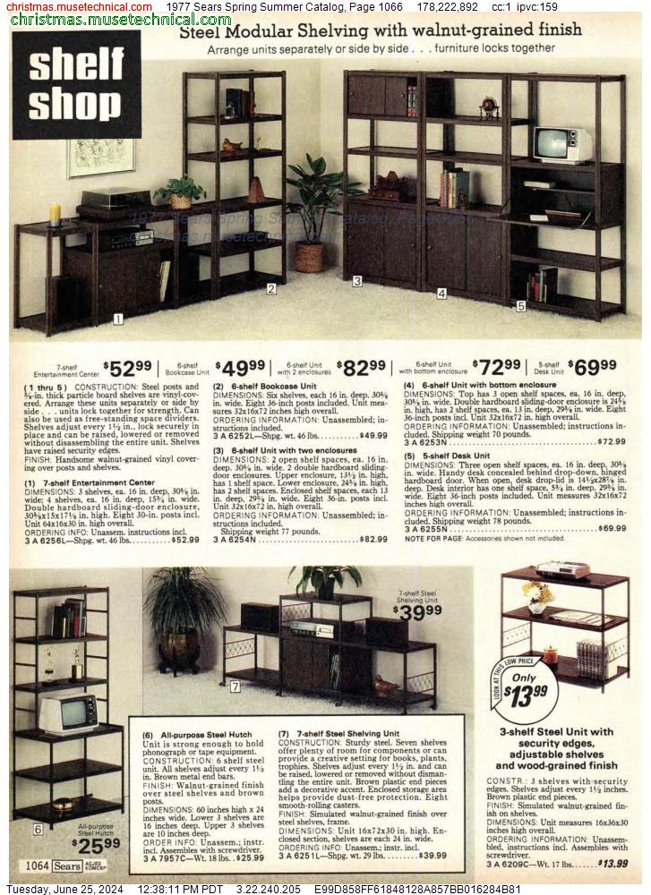 1977 Sears Spring Summer Catalog, Page 1066