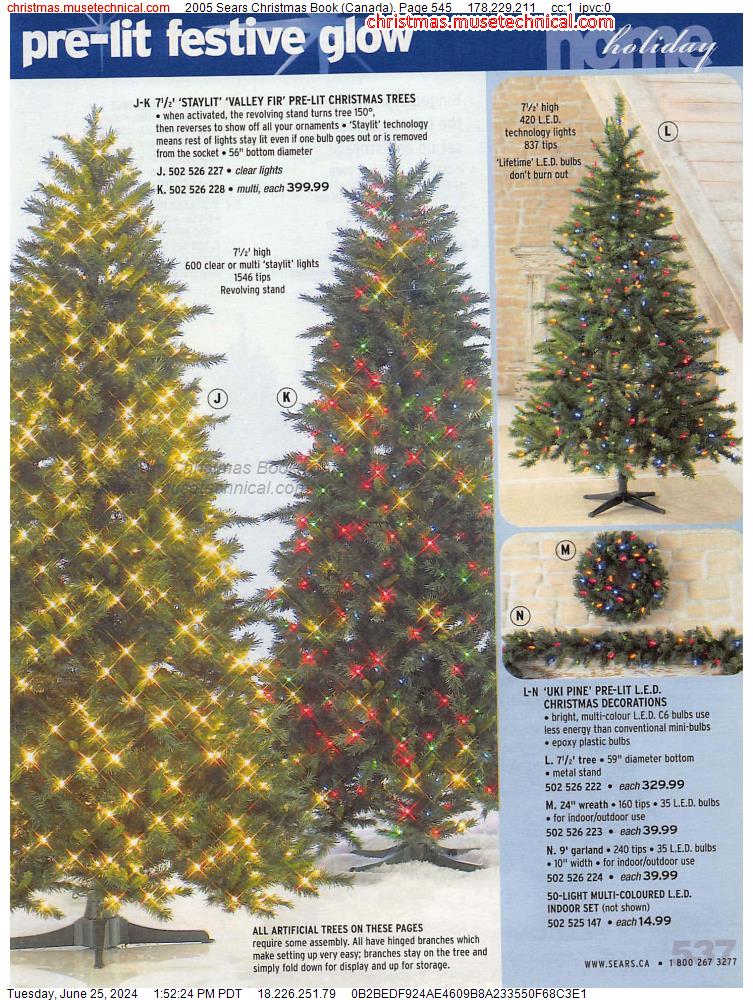 2005 Sears Christmas Book (Canada), Page 545