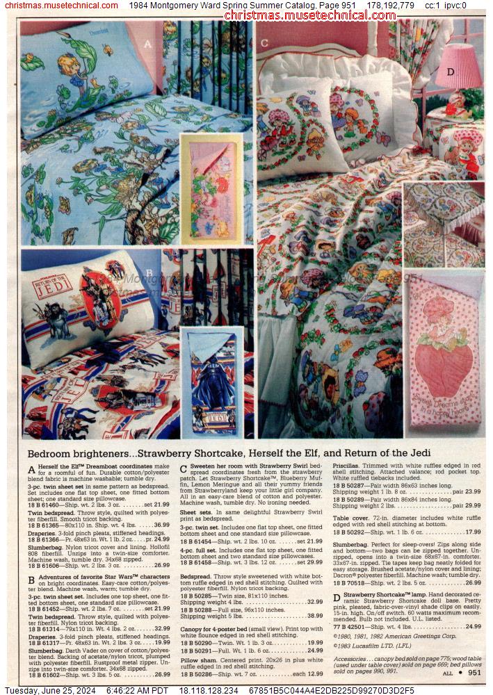 1984 Montgomery Ward Spring Summer Catalog, Page 951