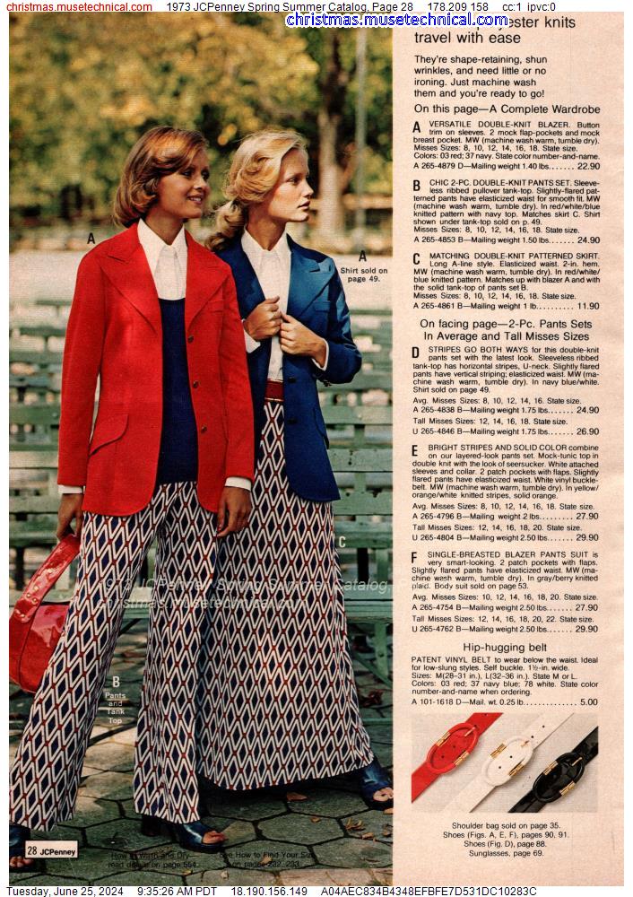 1973 JCPenney Spring Summer Catalog, Page 28