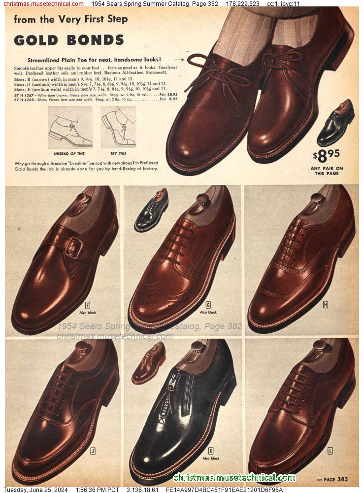 1954 Sears Spring Summer Catalog, Page 382