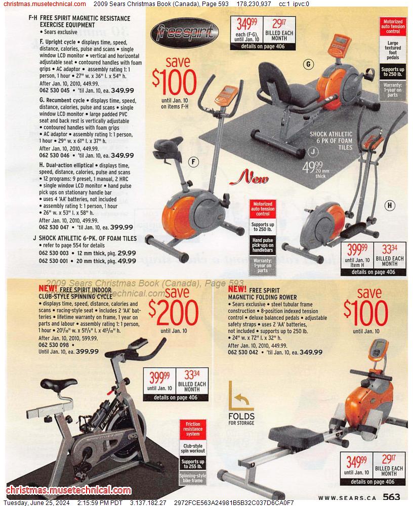 2009 Sears Christmas Book (Canada), Page 593