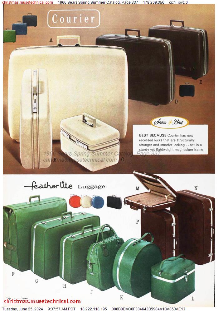 1966 Sears Spring Summer Catalog, Page 337