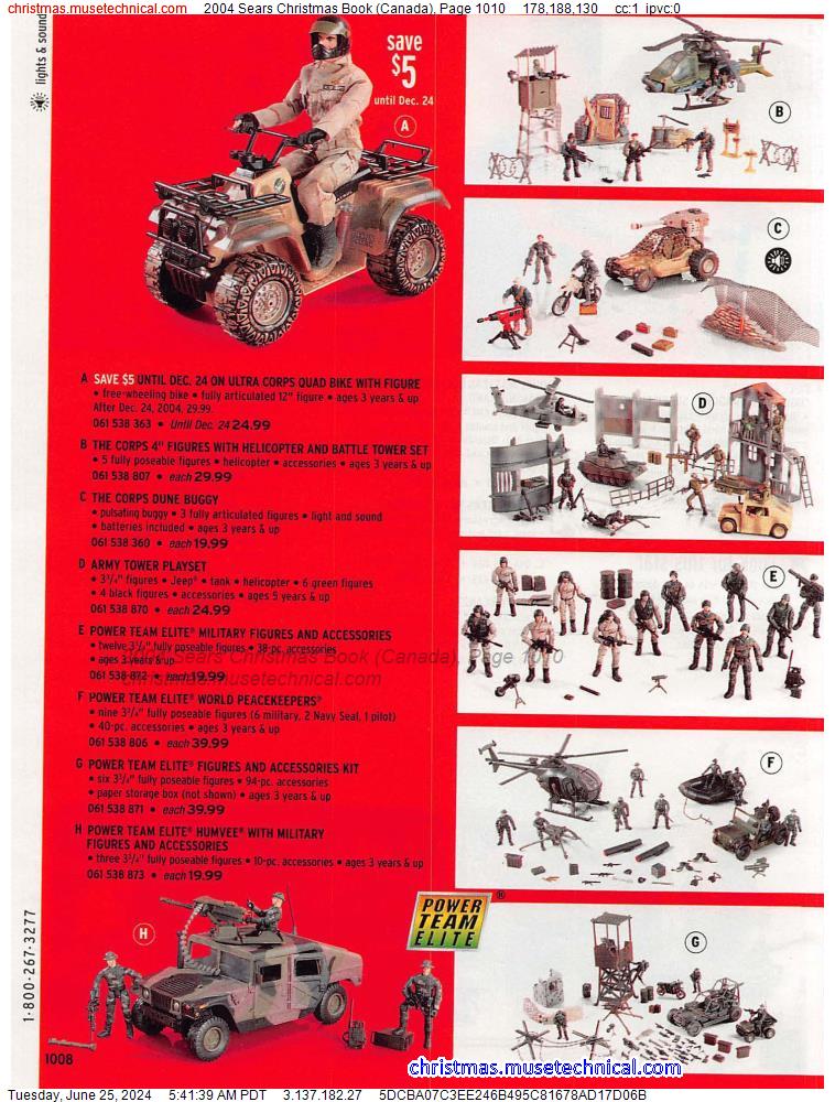 2004 Sears Christmas Book (Canada), Page 1010