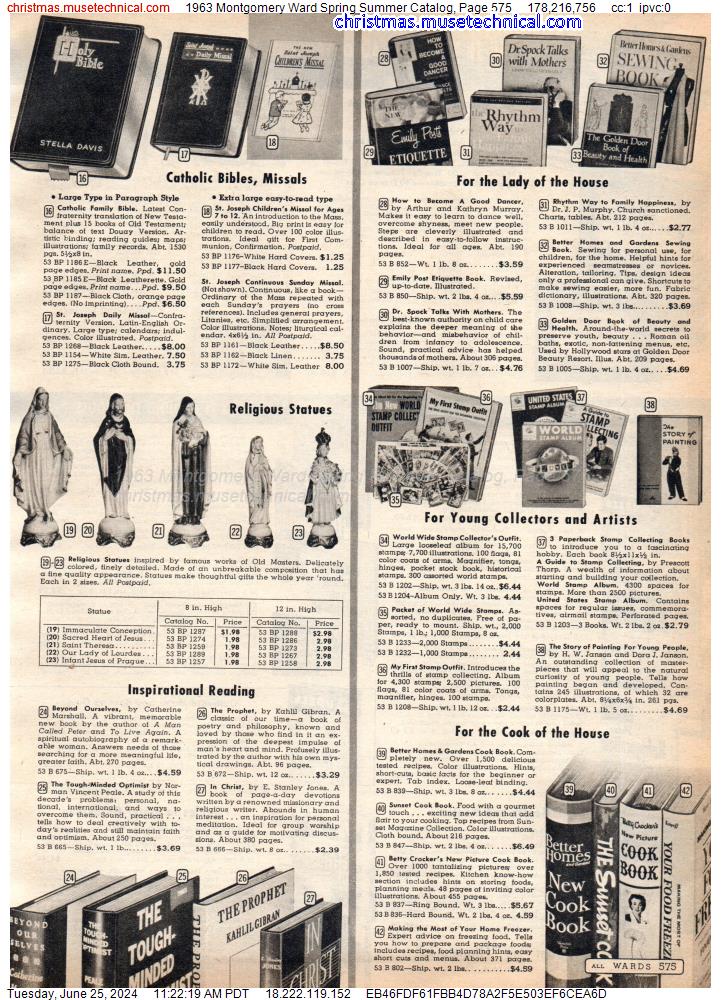 1963 Montgomery Ward Spring Summer Catalog, Page 575