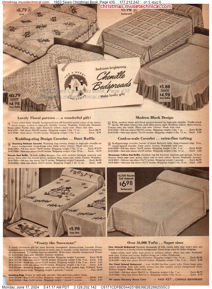 1953 Sears Christmas Book, Page 435