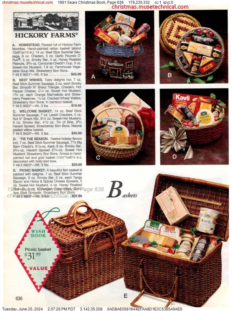 1991 Sears Christmas Book, Page 636