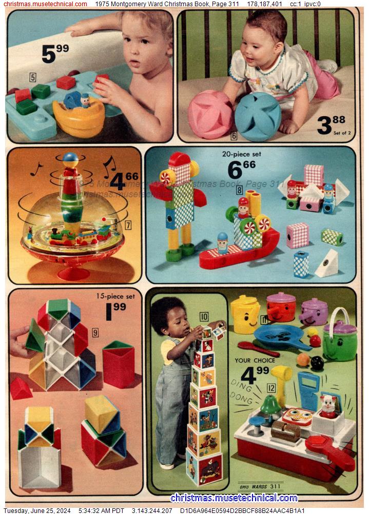1975 Montgomery Ward Christmas Book, Page 311